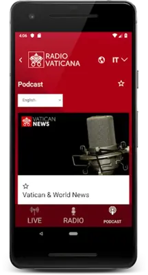 Radio Vaticana android App screenshot 0