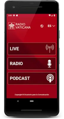 Radio Vaticana android App screenshot 2